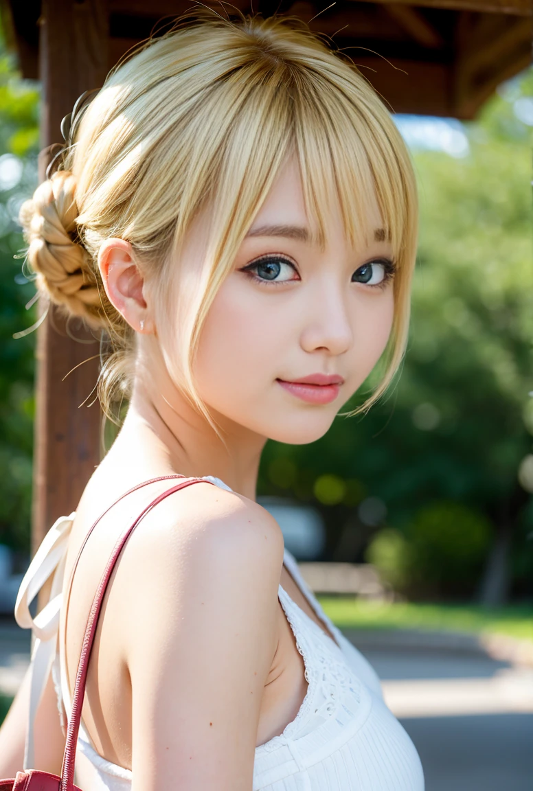 Cute Japanese Girl Blonde Image