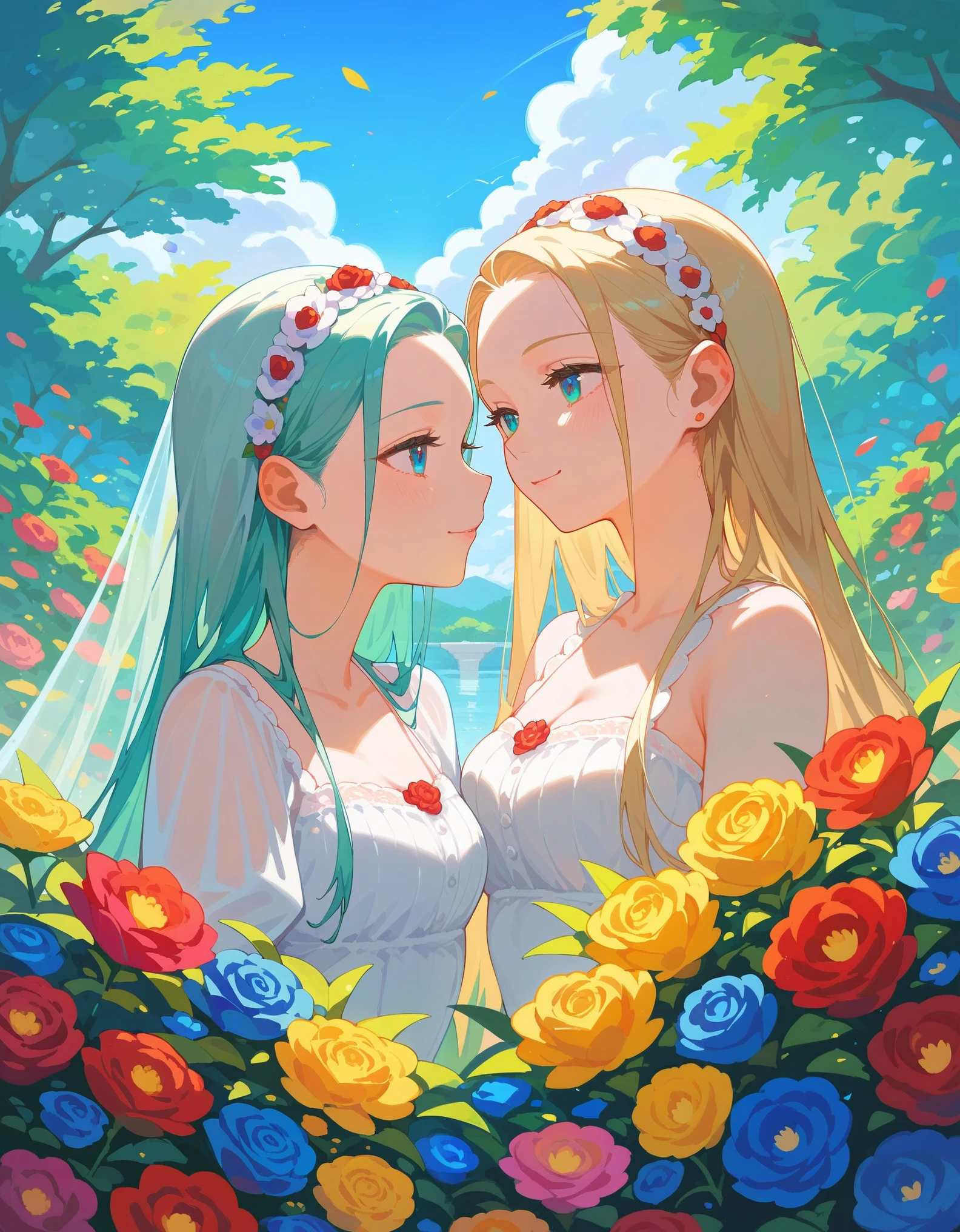 score_9, score_8_up, score_7_up , masterpiece, best quality, perfect anatomy , very aesthetic, absurdres ,intricate detailed ,ultra-detailed, Lovers, romantic date, cute atmosphere 