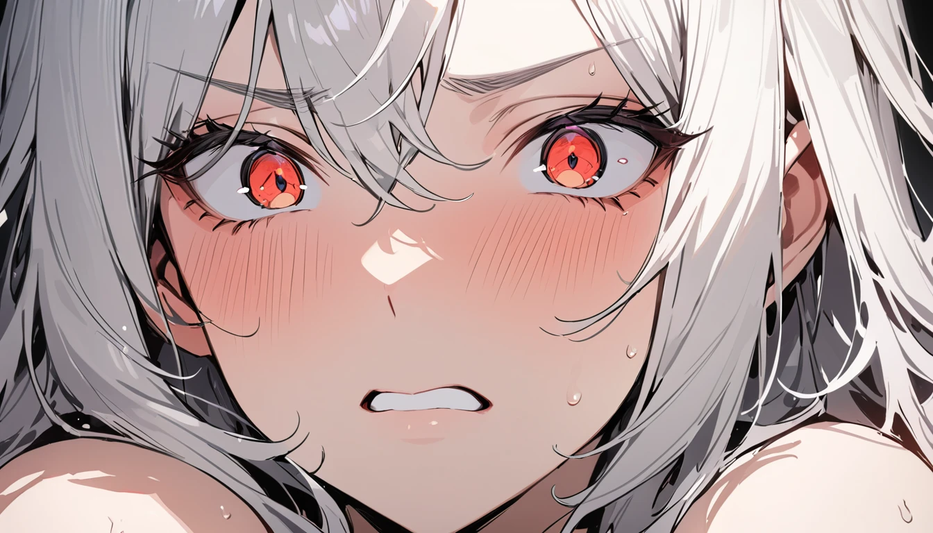 masterpiece, High resolution, perfect face, Korean beautiful high school, 30 years old, beautiful face, white background, embarrassed look, look at the camera, (top quality eyes), detailed texture, look at me, Married woman, cool women, ((high resolution eyes)), hentai