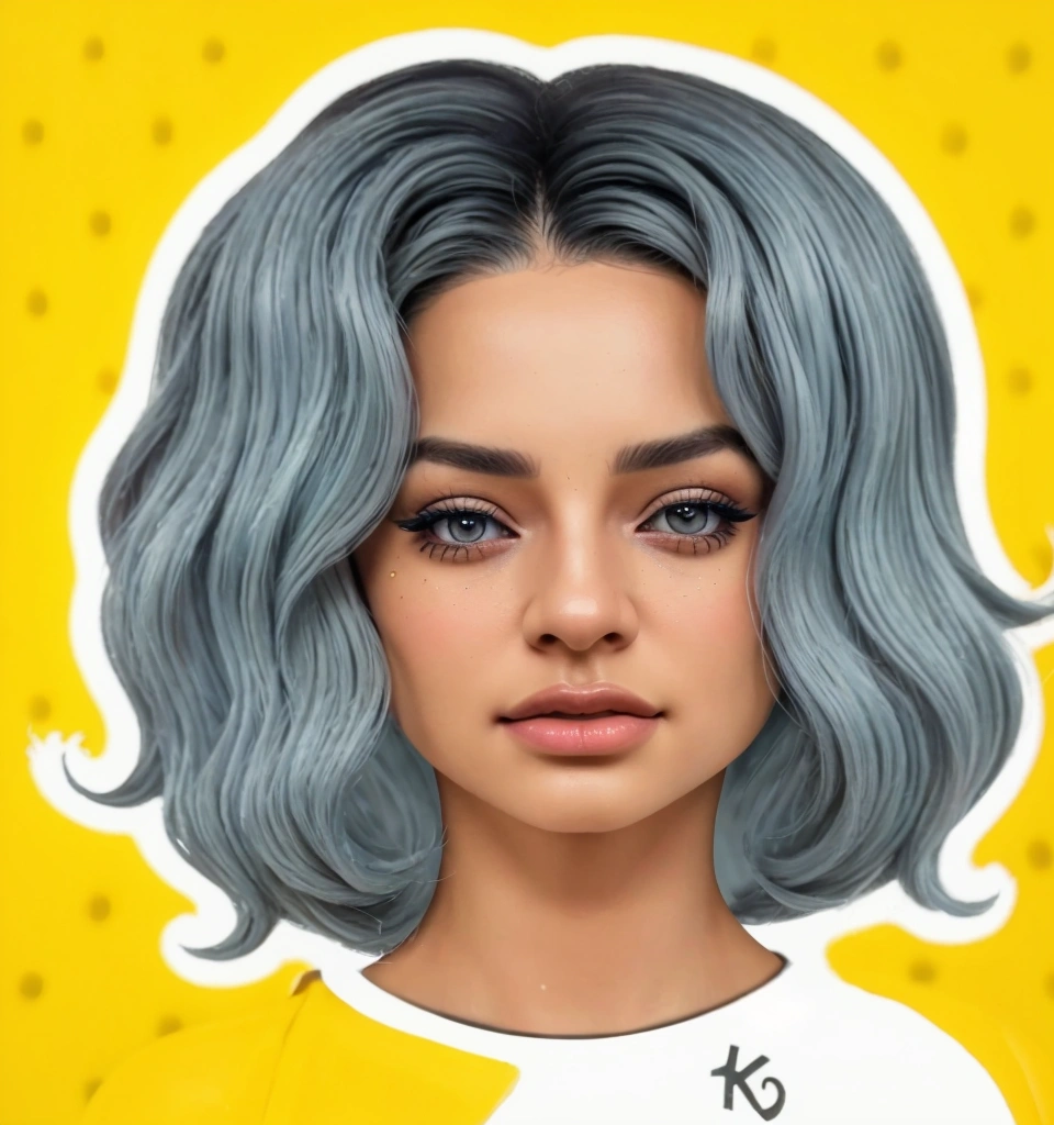 1girl, latina, blue grey hair, stylized digital illustration, detailed face, (best quality,4k,8k,highres,masterpiece:1.2),ultra-detailed,(realistic,photorealistic,photo-realistic:1.37),HDR,UHD,studio lighting,ultra-fine painting,sharp focus,physically-based rendering,extreme detail description,professional,vivid colors,bokeh,digital art,surreal,fantasy,ethereal