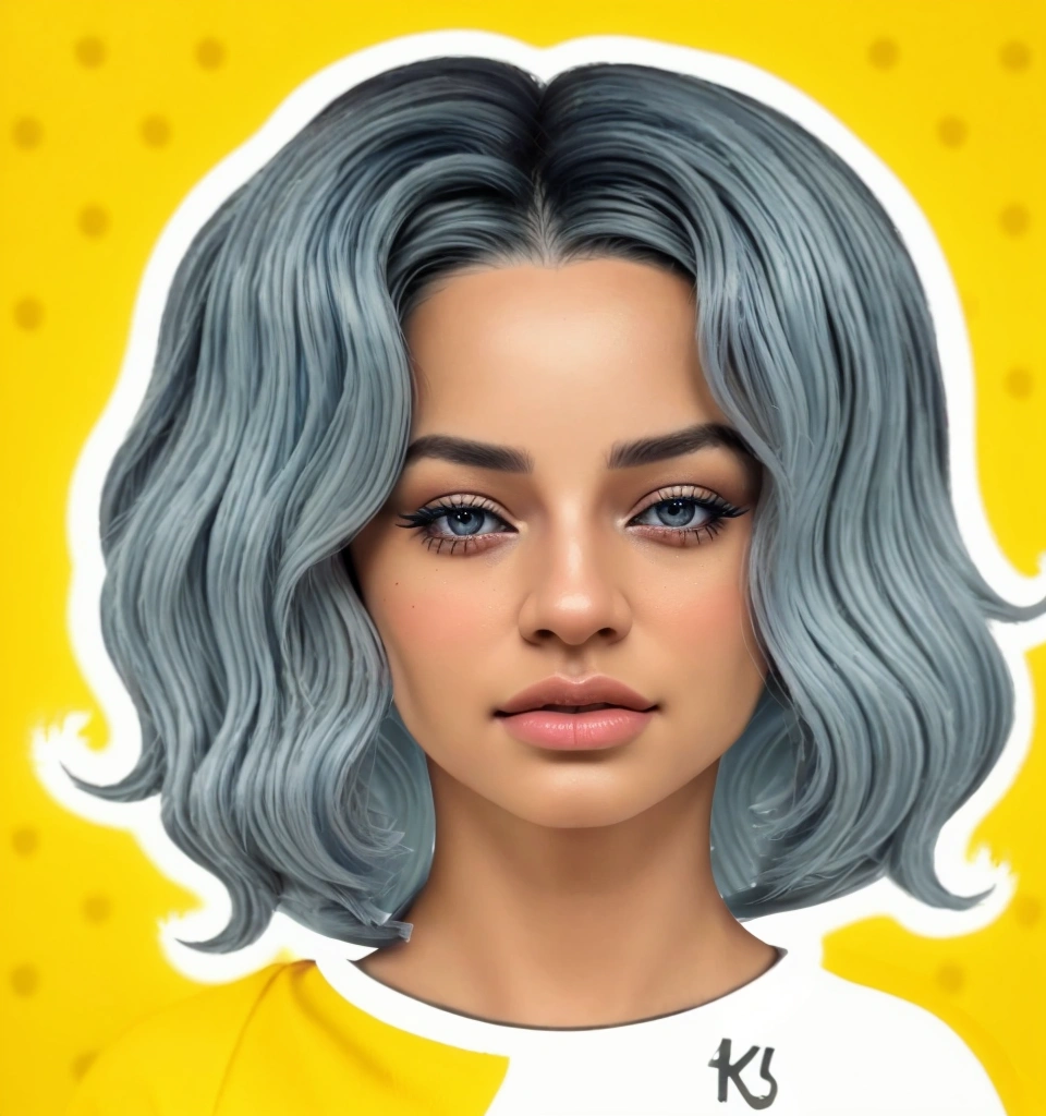 1girl, latina, blue grey hair, stylized digital illustration, detailed face, (best quality,4k,8k,highres,masterpiece:1.2),ultra-detailed,(realistic,photorealistic,photo-realistic:1.37),HDR,UHD,studio lighting,ultra-fine painting,sharp focus,physically-based rendering,extreme detail description,professional,vivid colors,bokeh,digital art,surreal,fantasy,ethereal