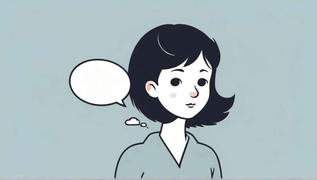 thought balloon illustration animation chick