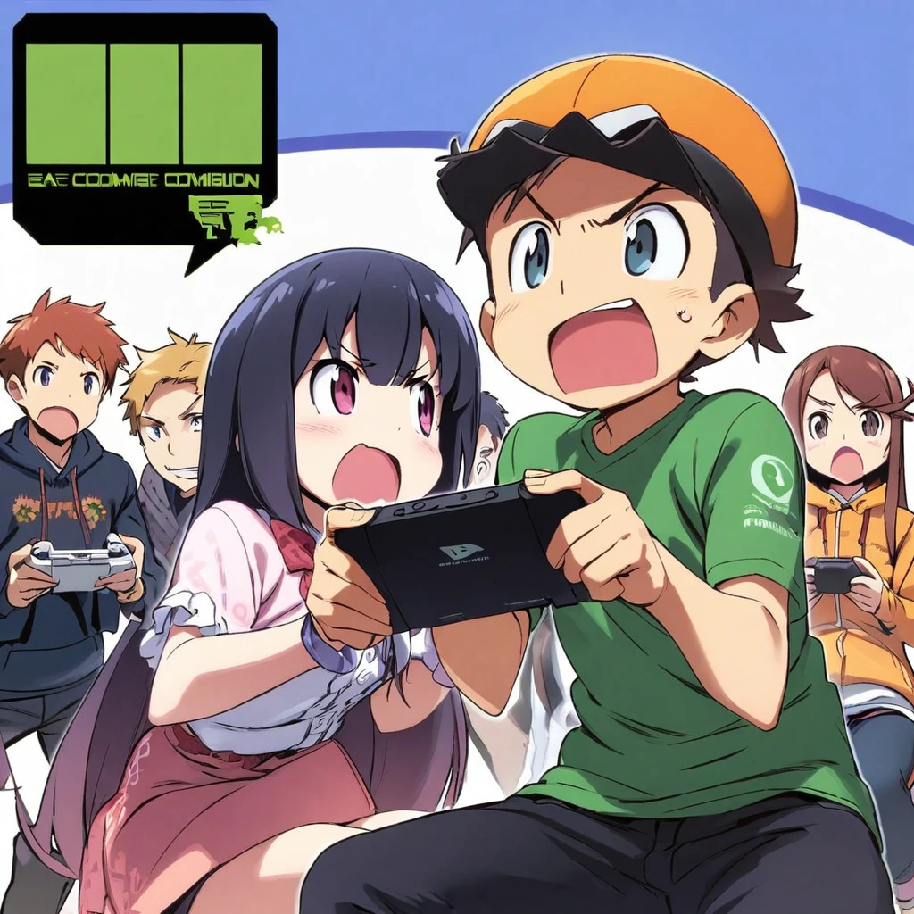 video game, boys and girls, competition
