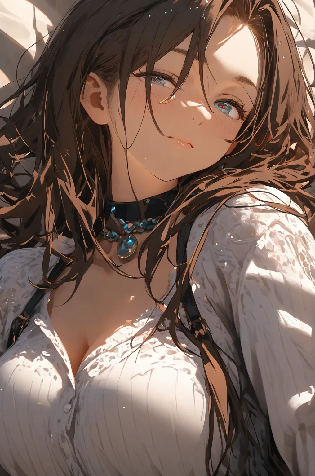 {{{nsfw}}}, {{{masterpiece}}}, {{{best quality}}}, {{ultra-detailed}}, {illustration}, {{an extremely delicate and beautiful}}, ((nude, Completely naked:1.2)), 1girl, (resna, brown hair, braid, blue eyes, medium breasts, slim body, ), tears, facial, excessive cum, cum on face, cum on hair, bukkake, cum in pussy,