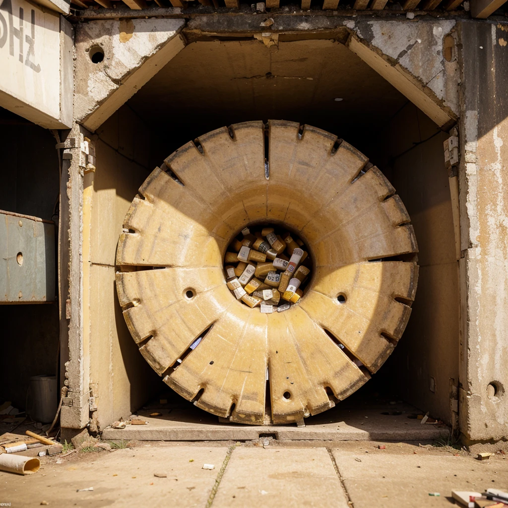 Big cheese with cigarettes stuck in its holes