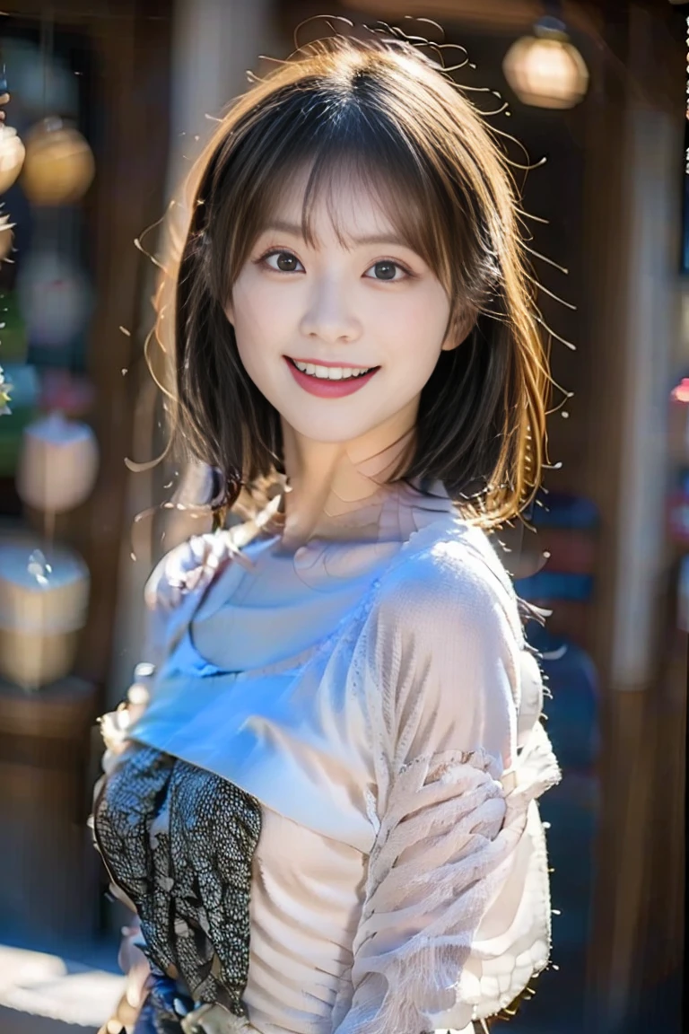  (8k, RAW photo, best quality, masterpiece:1.2), (realistic, photo-realistic:1.4), (extremely detailed 8k wallpaper), Japanese pretty woman in school. blue buruma, short bob hair, black hair, standing