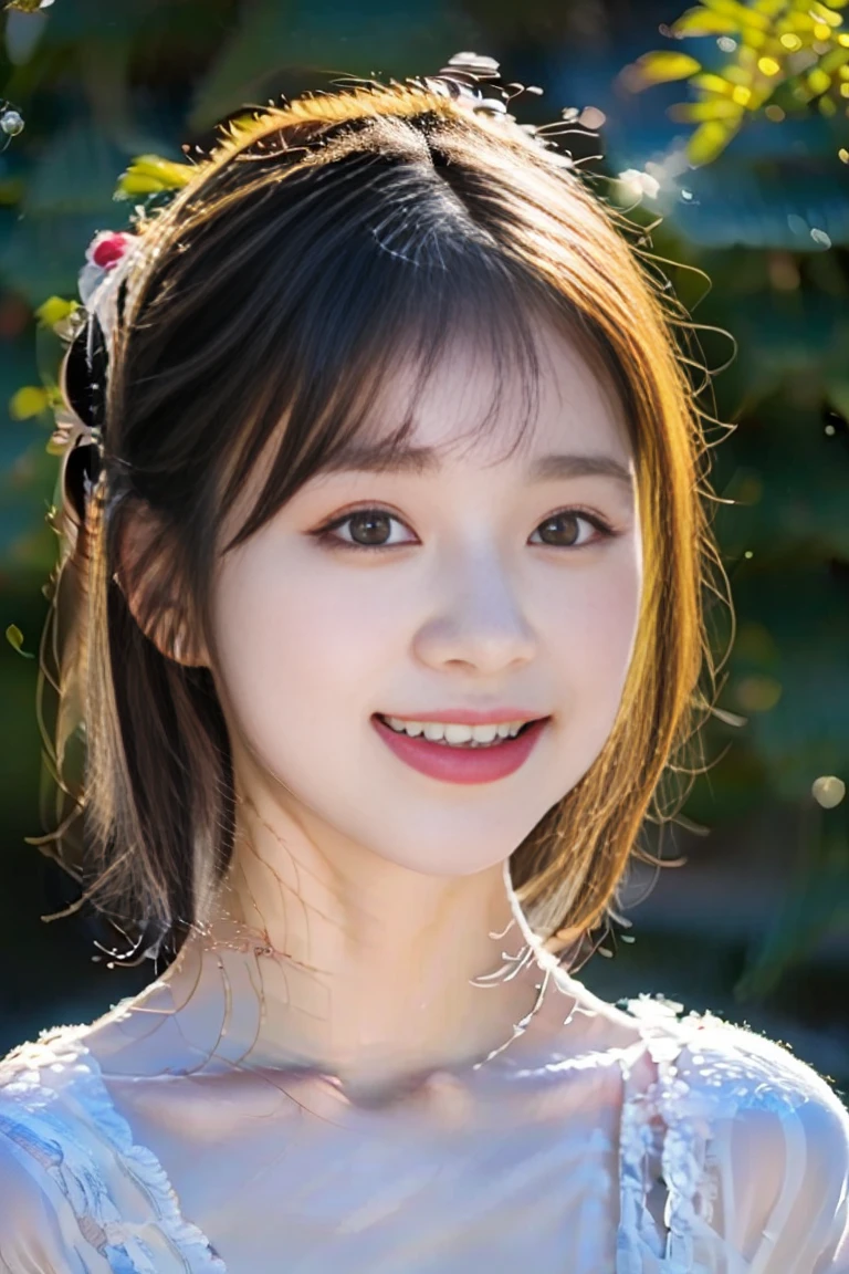  (8k, RAW photo, best quality, masterpiece:1.2), (realistic, photo-realistic:1.4), (extremely detailed 8k wallpaper), Japanese pretty woman in school. blue buruma, short bob hair, black hair, standing