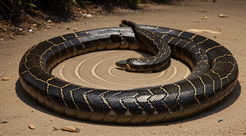 A coastal taipan snake
