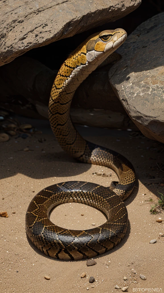 A coastal taipan snake