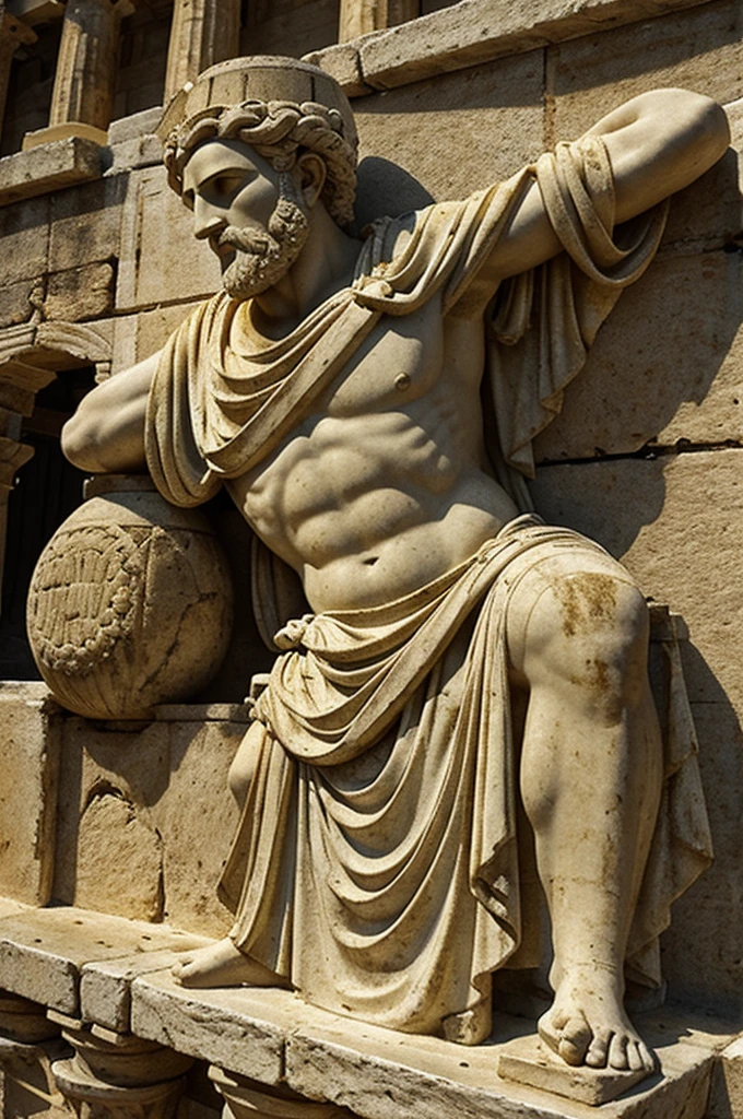 "Greek Literature" make this into word picture somehow like ancient but powerful