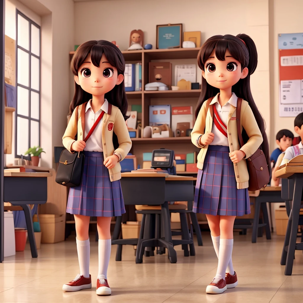 There is a student named Xiaoba


