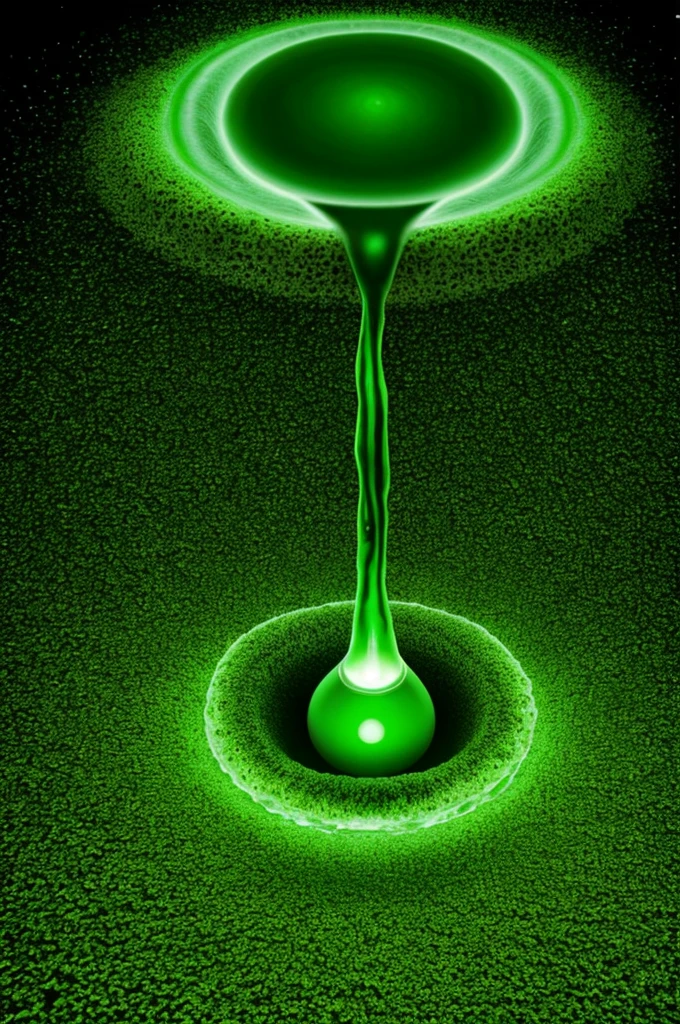 hormone becomes a nuclear bomb in a mother of green liquid called cytoplasm