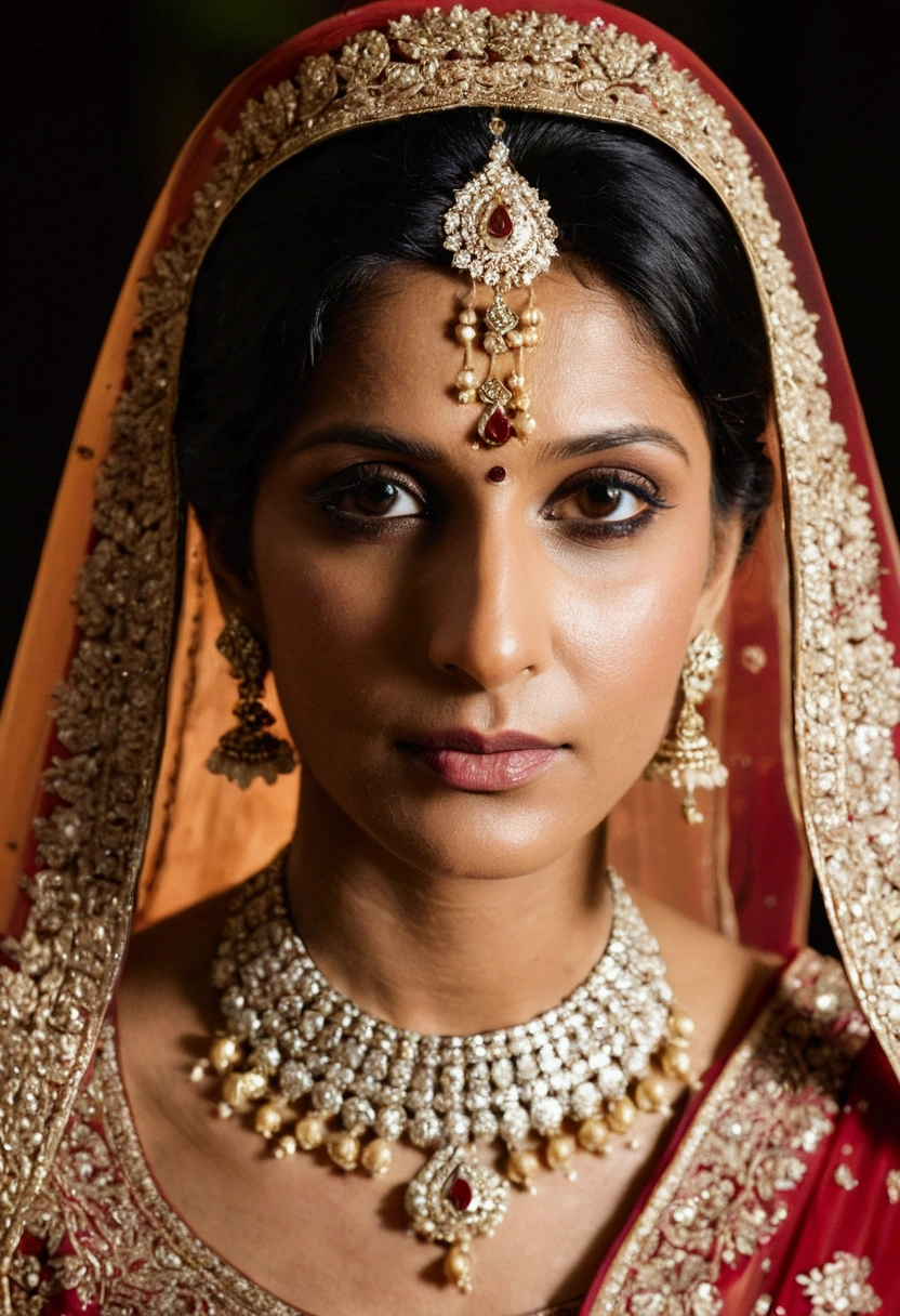 An beautiful indian bride