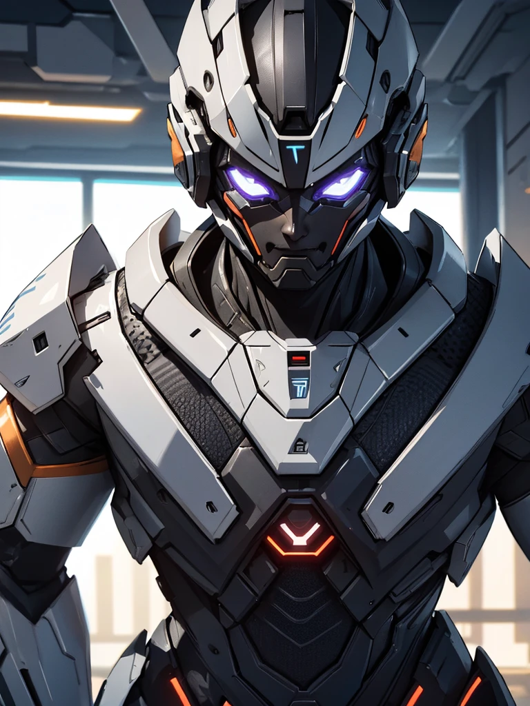 male futuristic bodybuilder scientist using a mechanical armor, super strong, portrait, closeup, best quality,4k,8k,highres,masterpiece:1.2,ultra-detailed,realistic,photorealistic,photo-realistic:1.37,HDR,UHD,studio lighting,ultra-fine painting,sharp focus,physically-based rendering,extreme detail description,professional
