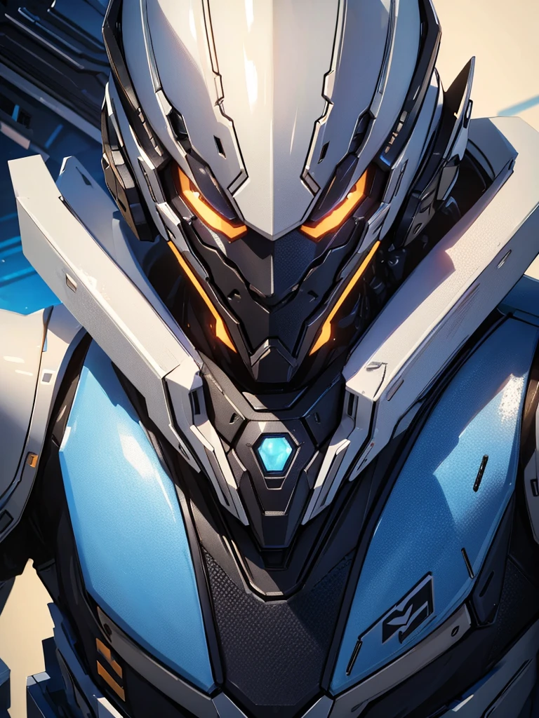 male futuristic bodybuilder scientist using a mechanical armor, super strong, portrait, closeup, best quality,4k,8k,highres,masterpiece:1.2,ultra-detailed,realistic,photorealistic,photo-realistic:1.37,HDR,UHD,studio lighting,ultra-fine painting,sharp focus,physically-based rendering,extreme detail description,professional