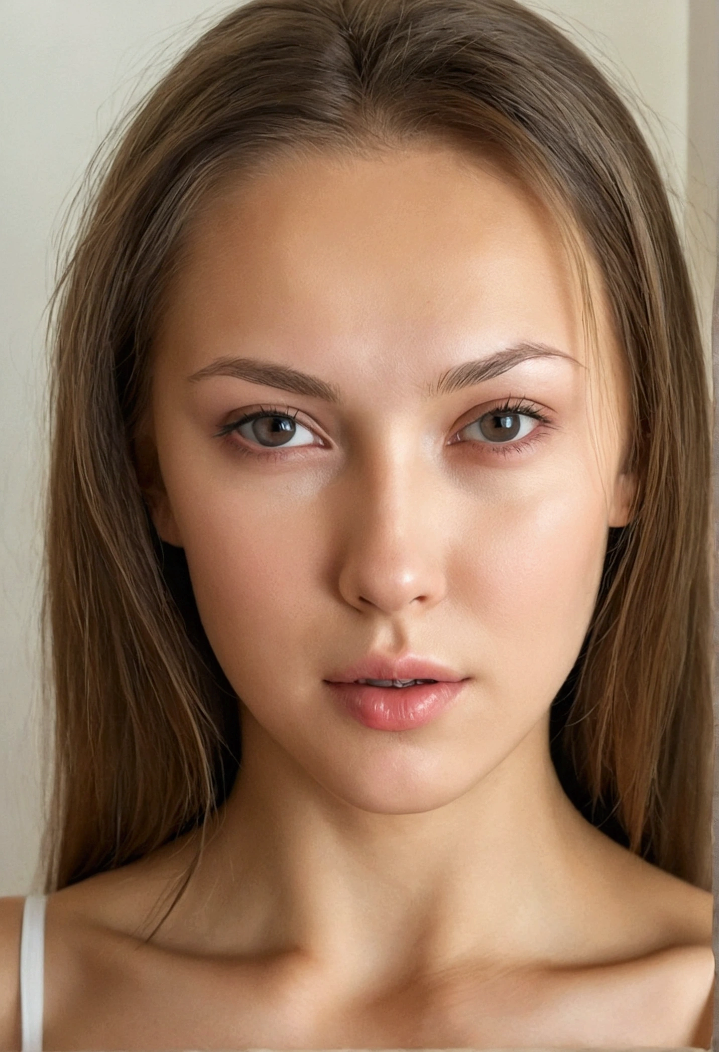 Russian girls Who masturbates their vagina and who makes a face of sexual satisfaction 
