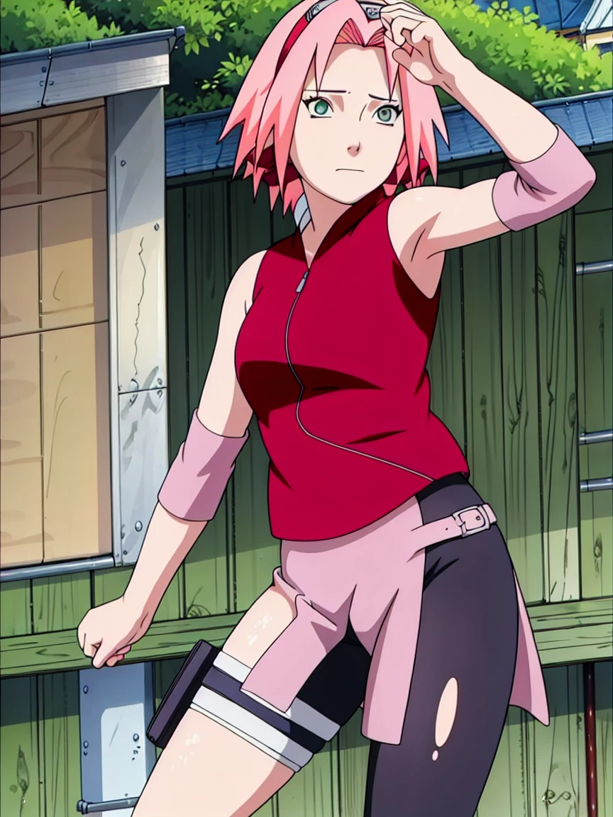 Sakura Haruno nude,wide hips,abdomen,sexy ,Show your armpits,Leg kick, Raise your legs high.,IPST, naked,Torn shirt,far corner,sleep, Behind the bed,open shirt,nipple, ห้องsleep, Behind the bed, sleepหงาย, sexually aroused,There are wounds.,A pained expression on his face.