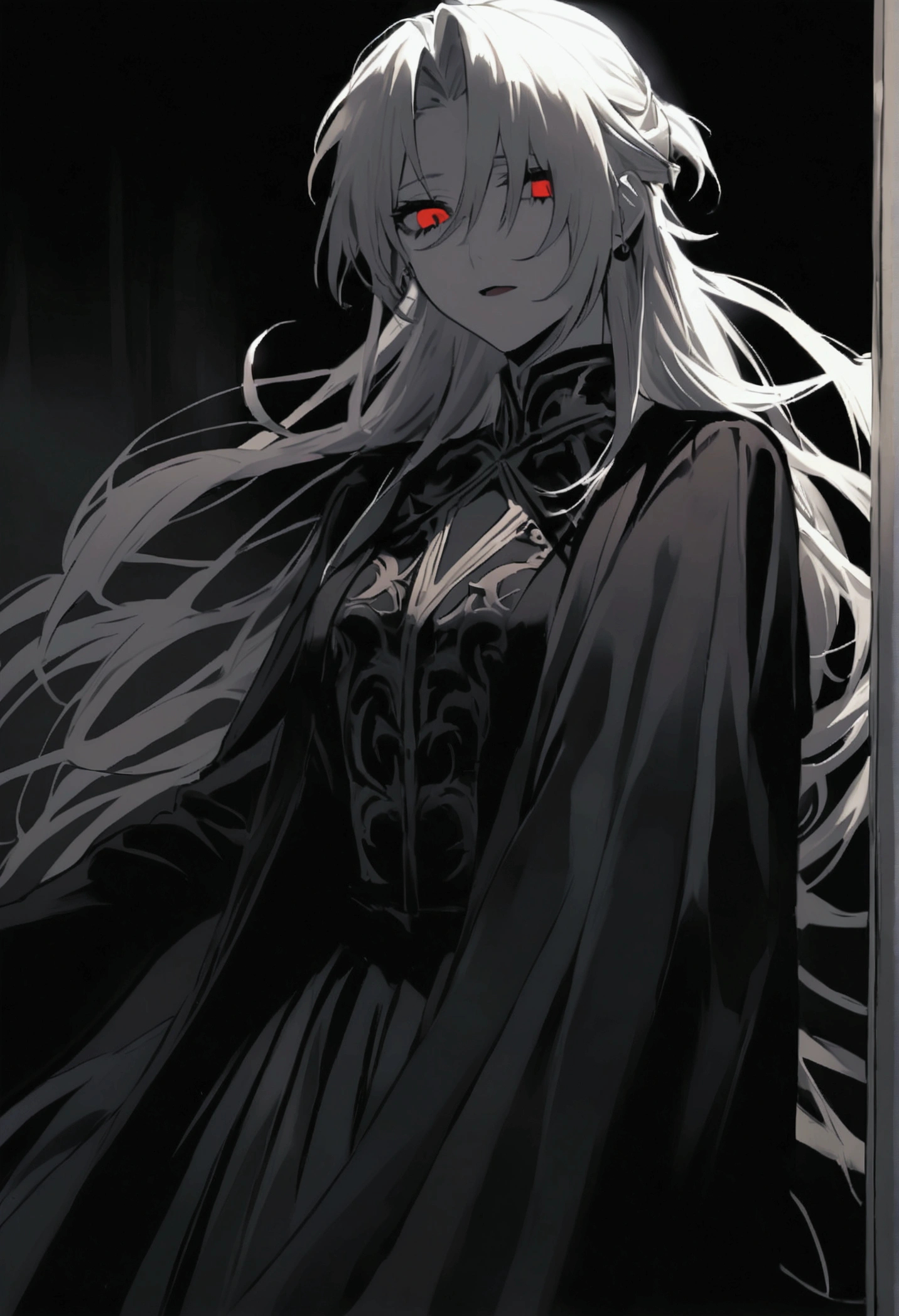 Scene 11 : (image : L'écran devient noir, screams echo in the dark.)