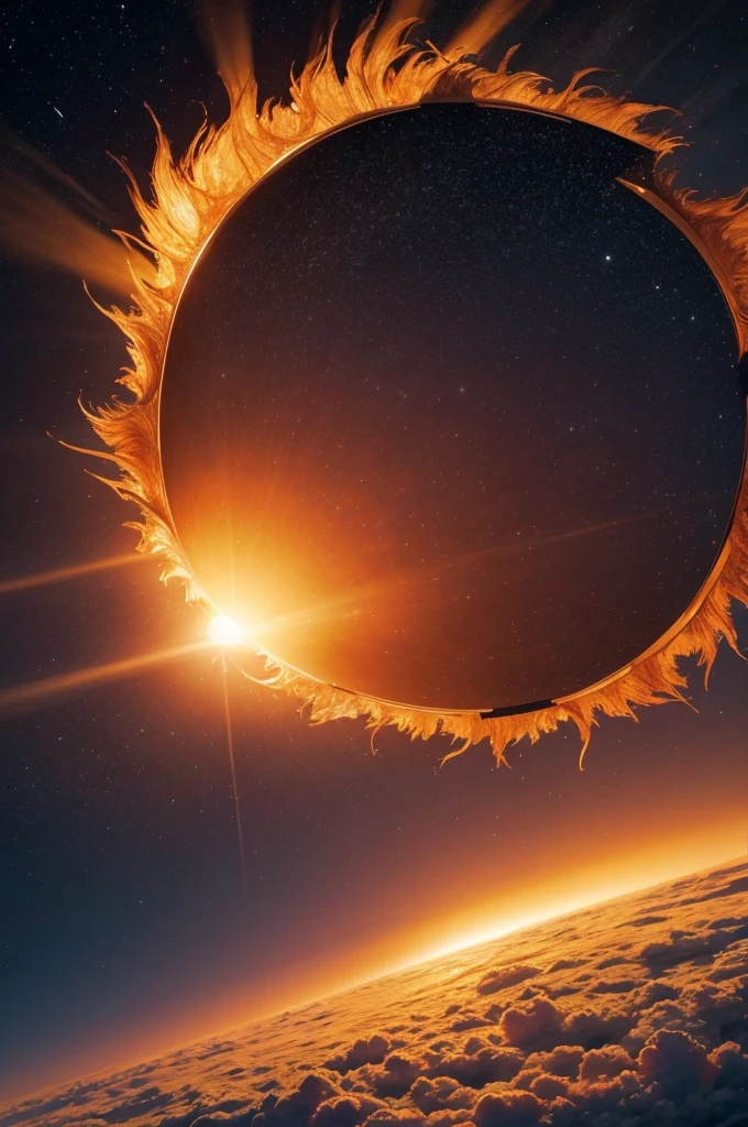 The sun in the firmament