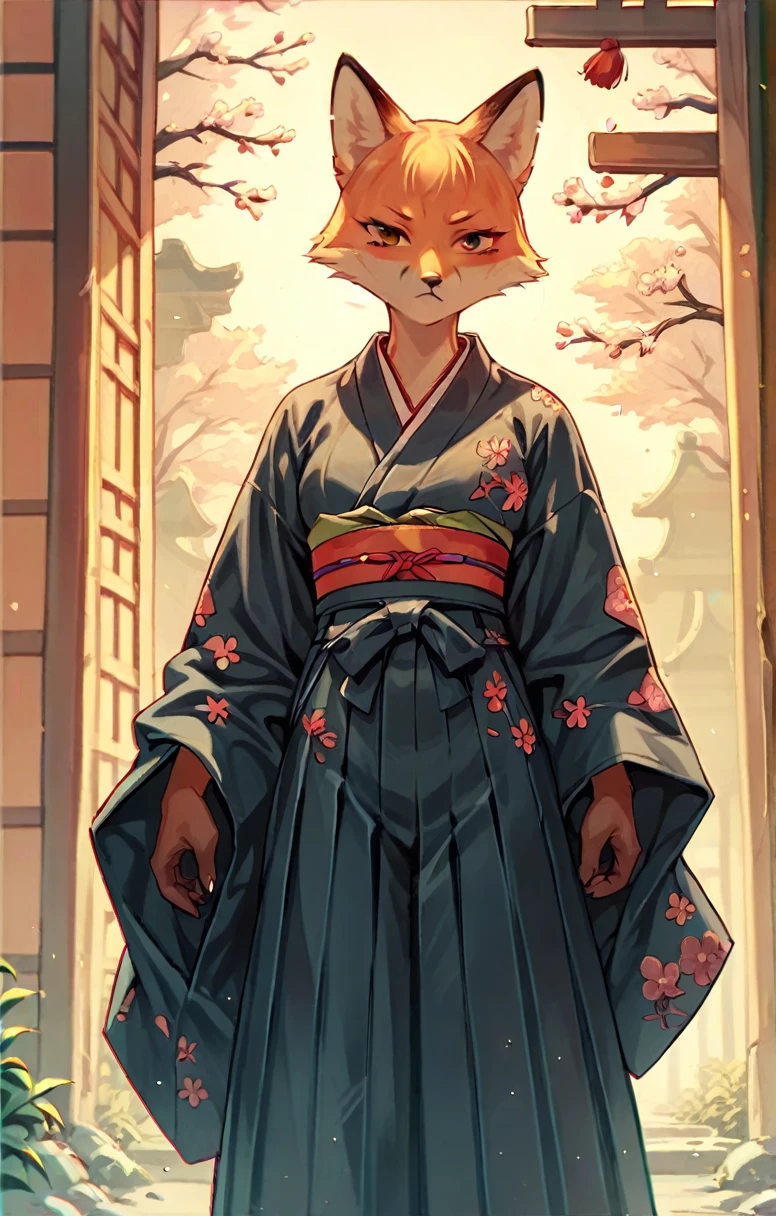 rpg character design, anthropomorphic fox wearing kitsune mask, in the style of killian eng kawase hasui, 3 d render, artstation trending, 8 k, octane render, photorealistic, volumetric lighting caustics, surreal