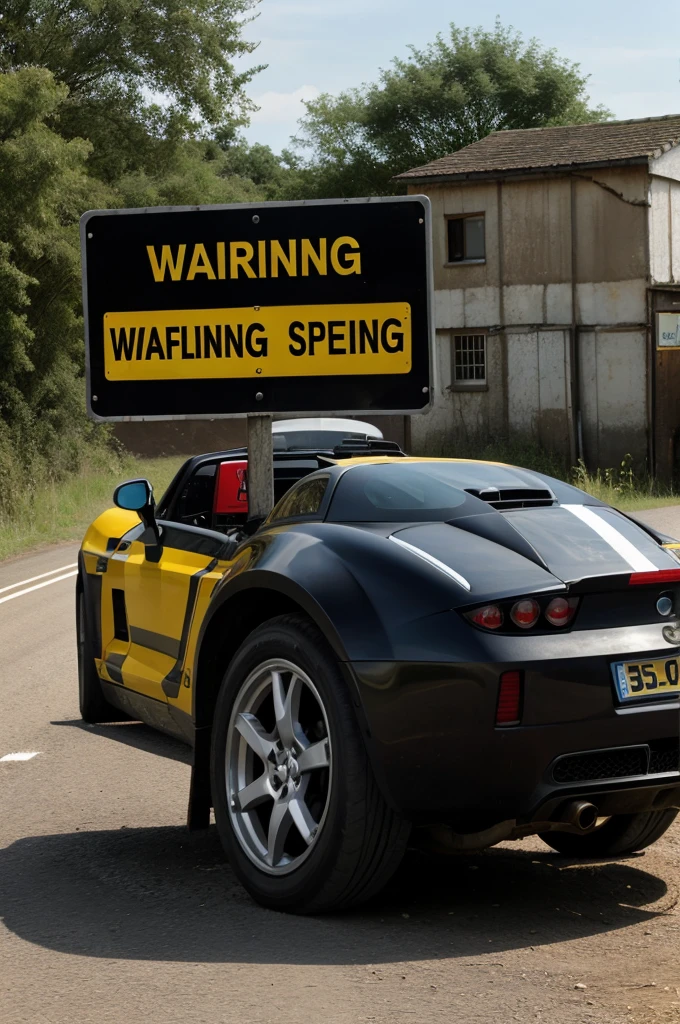 Warning of over speeding