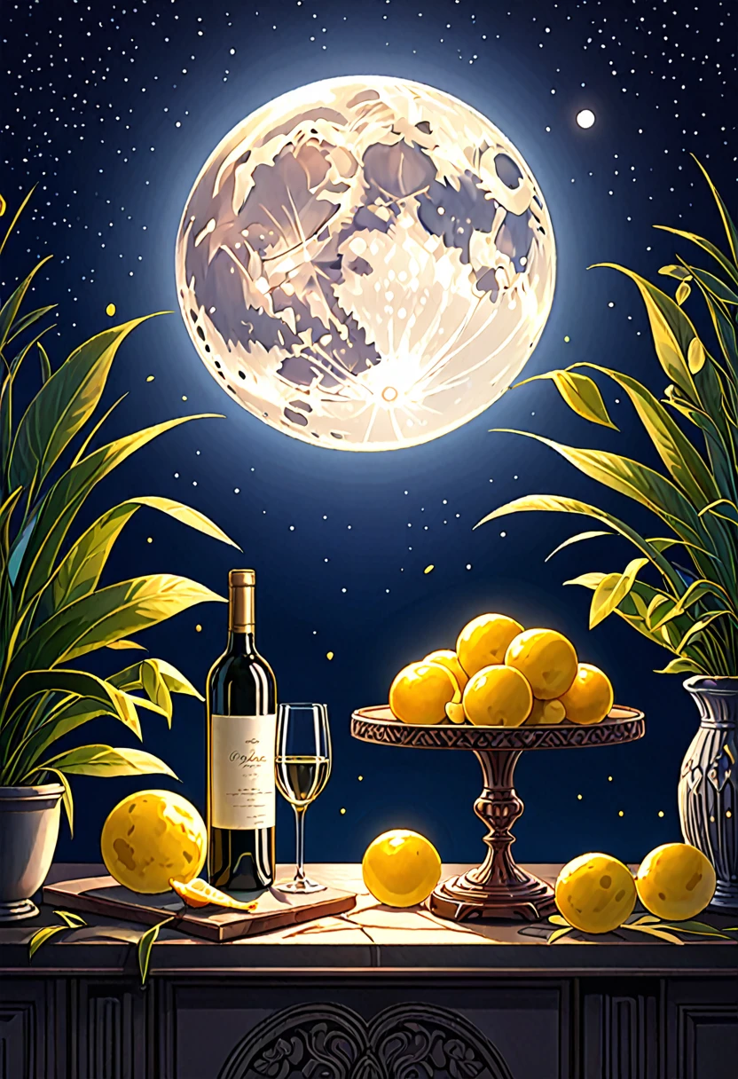 (Full moon), (still life),(best quality:1.2),(master piece:1.2),(8k),(16k:1.2),(Illustration),(Best Quality:1.2), (Ultra-detailed:1.2),(top-quality:1.2),(masterpiece:1.2)
