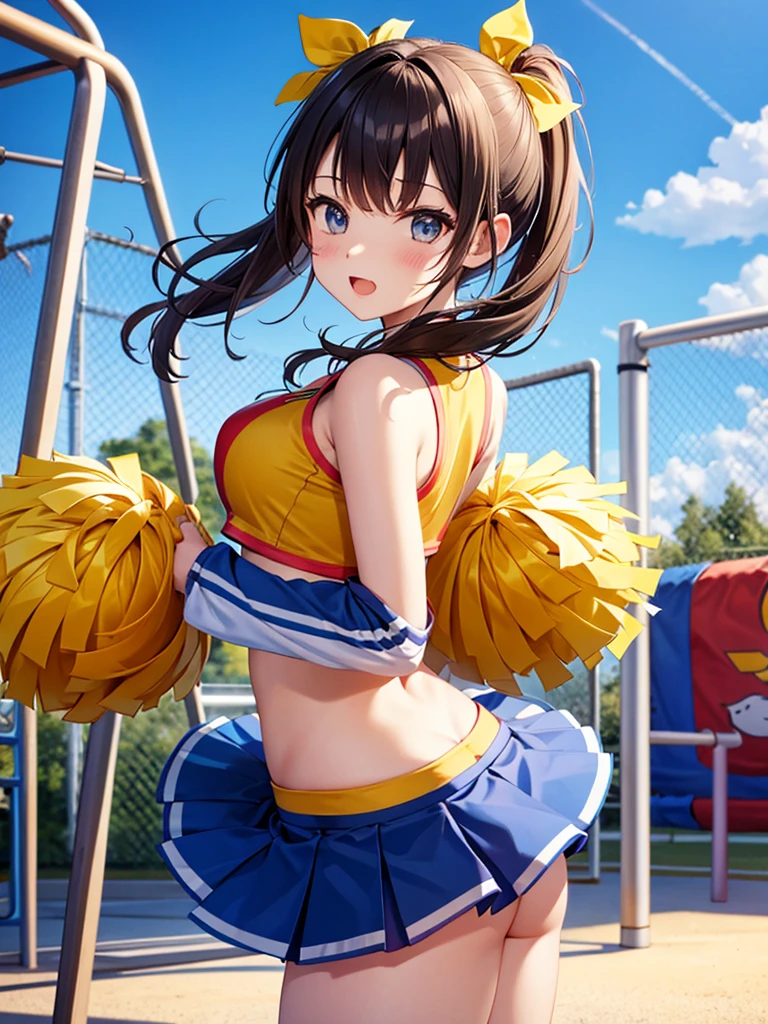Cheerleader,playground