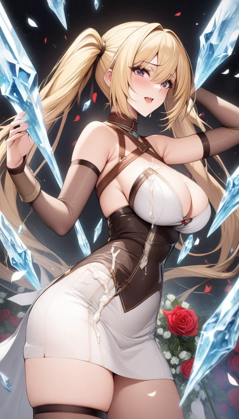 Asuna, Moonlight , Red eyes, Orgasm, Ahigao , slender body, sword art, sex joy, nsfw, sex, hentai, lush breasts, чёрные hair, vampire girl, Orgasm, saliva, bangs , hair, 