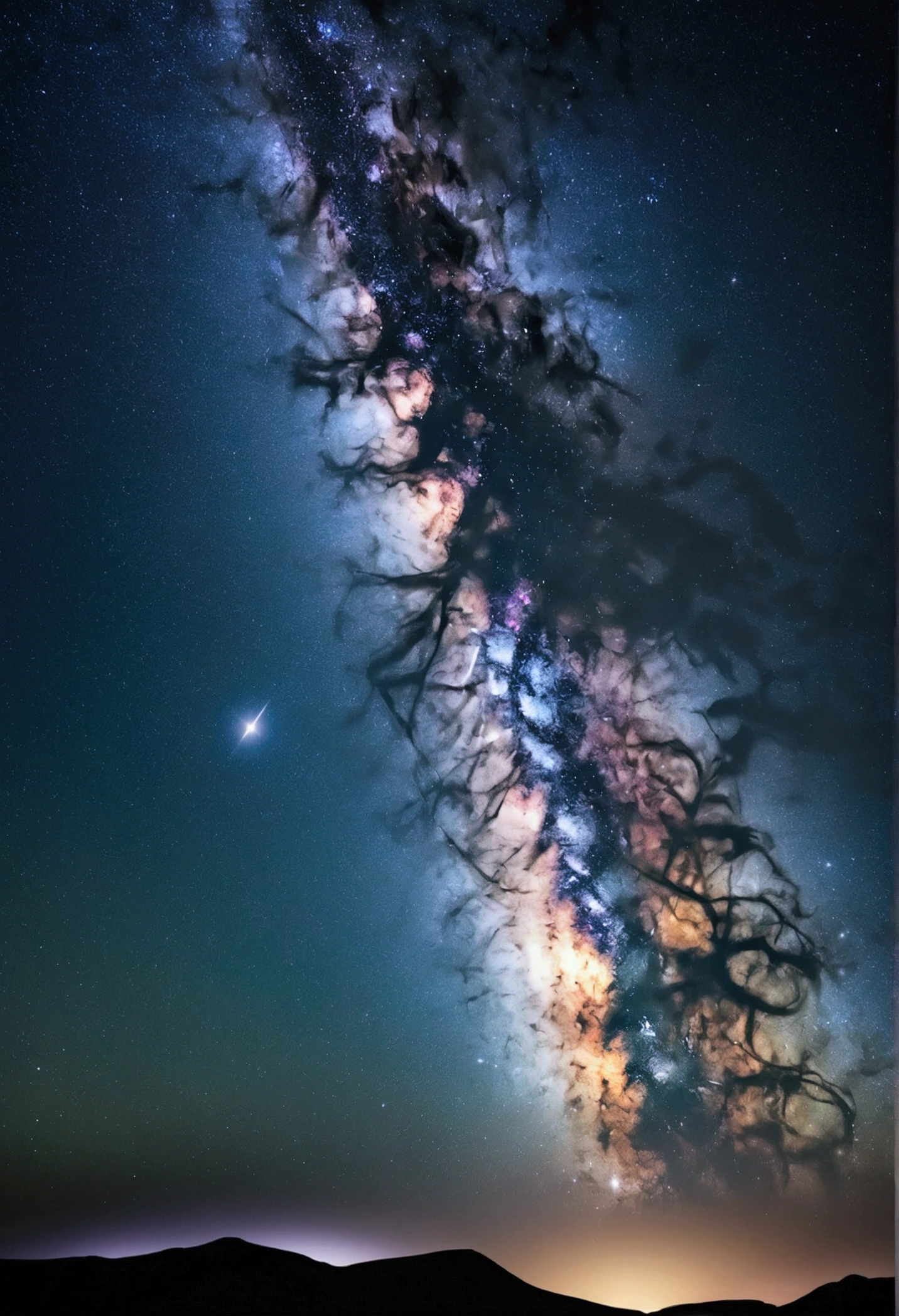 A star in the sky