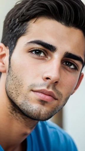 Make a Young Israeli Man Focus on the Face