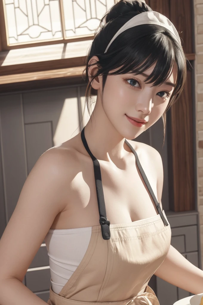 yor,
cooking, bun_\(food\), cake, dumpling, steaming_body, apron_removed, apron_lift,, (masterpiece:1.3), (best_quality:1.3), (ultra_detailed:1.3), 8k, extremely_clear, realism, (ultrarealistic:1.3),, 1girl, solo, wide_shot,, seductive_smile,, insane details, intricate details, hyperdetailed, ultra detailed, extreme detailed, highest detailed, high_detail, colorful, beautiful, hdr, photorealistic, highres, ultra_high_res, photography, aesthetic, extremely_delicate,