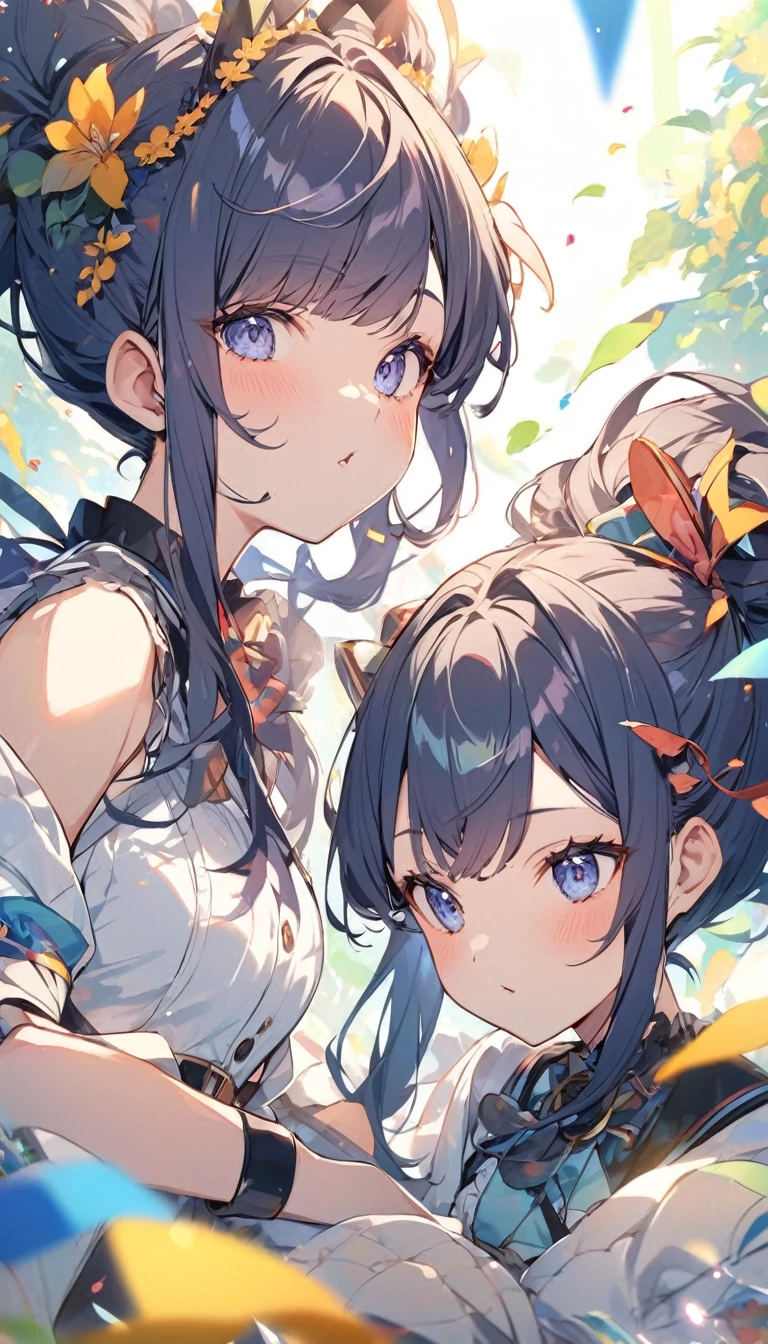 Twin woman