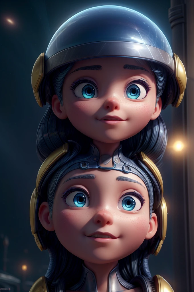 A futuristic city, thermodynamic energy, golden rays in the blue night sky, beings from other galaxies, an energy of enchanted love, 1 girl, beautiful detailed eyes, beautiful detailed lips, extremely detailed face, longeyelashes, sci-fi, cinematic lighting, dramatic colors, intricate details, 8k, ultra-detailed, photorealistic, vibrant colors, volumetric lighting, advanced technology, floating architecture, glowing energy fields, alien lifeforms, ethereal atmosphere, dreamlike vision, mesmerizing beauty
