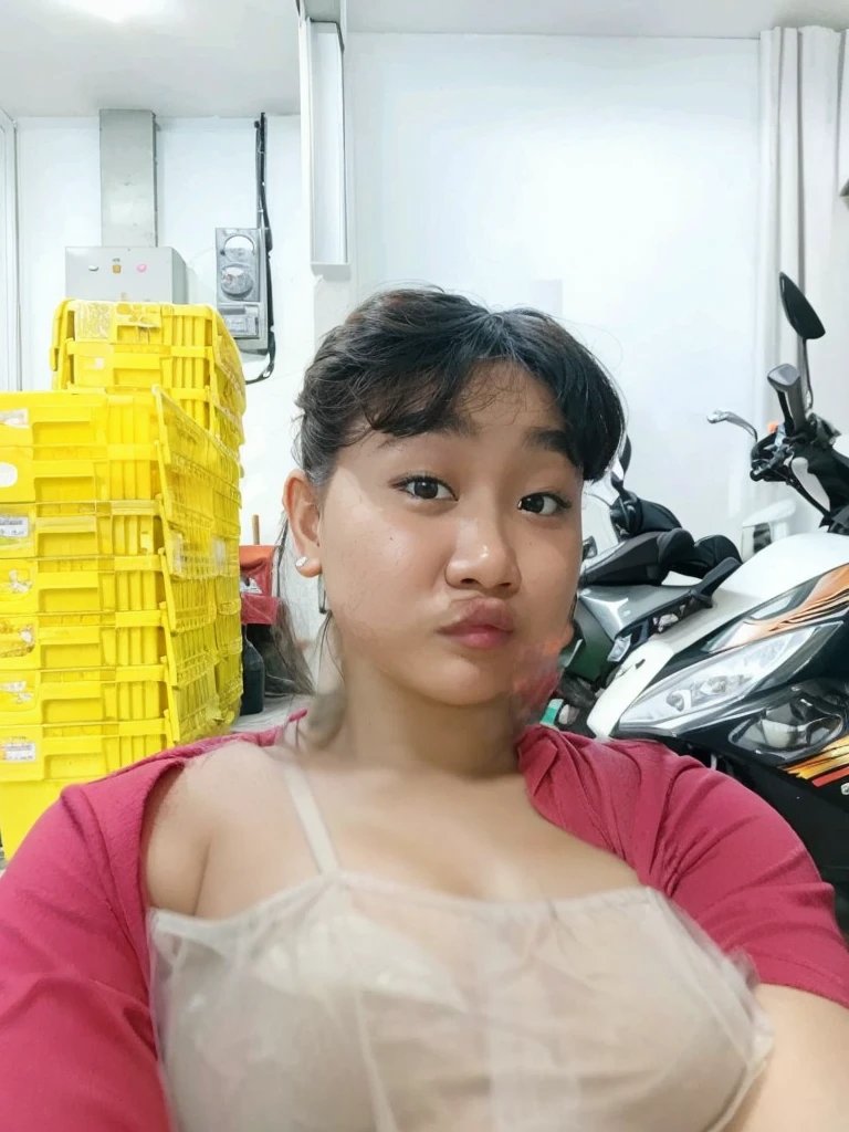 19yo indonesian woman, coed, adult woman, sundress, tight dress, pastel green dress, detailed wavy brown hair, barefoot, full body, exterior French countryside, soft lighting, thick thighs, curvy, thick build, heavy set, big , she is waiting to make love to you, delightful smile, tan skin, cute pose, sunset, golden hour, hands behind her back, coy grin,