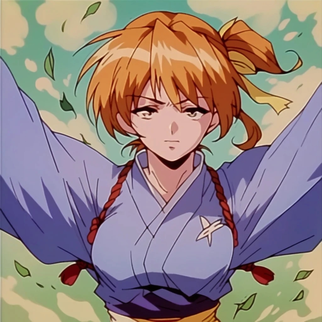 kasumi from dead or alive, blue kimono