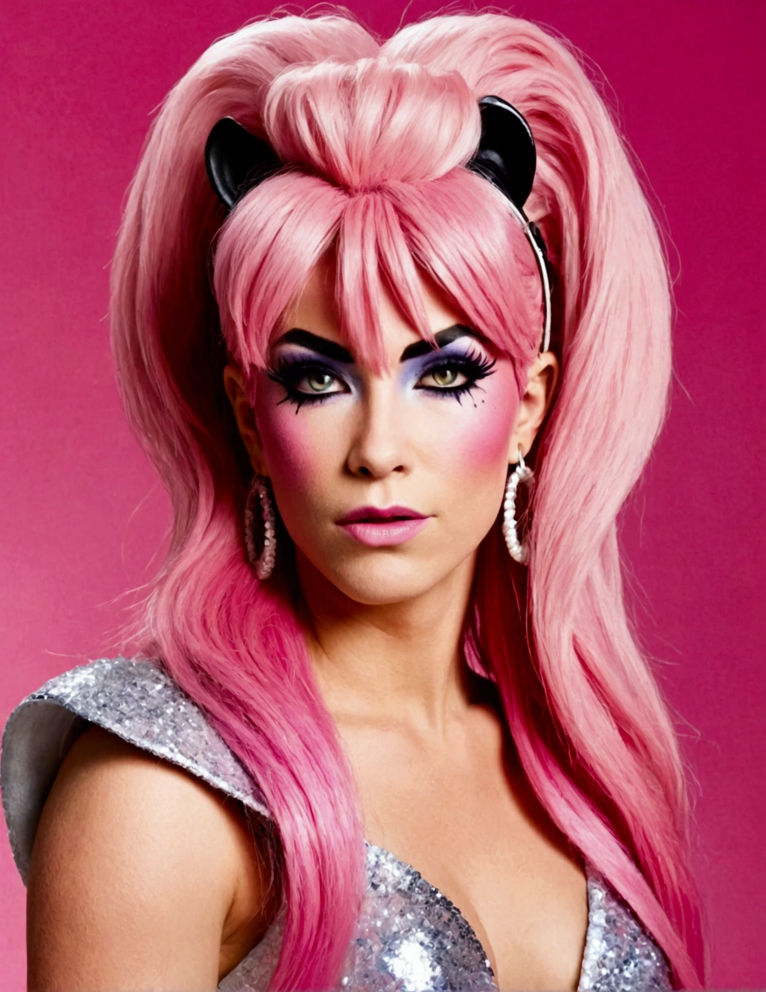 Jem. Jem is excitement. Ooh! Jem! Jem is adventure. Ooh! Glamour and glitter, Fashion and fame. Jem. Jem is truly outrageous, Truly, truly, truly outrageous. Woah! Jem! The music's contagious, outrageous! Jem is my name, No one else is the same! Jem is my name! But we're The Misfits, Our songs are better! We are The Misfits, The Misfits, And we're gonna get her! Jem! The music's contagious, outrageous! Jem is my name, No one else is the same! Jem is my name! Jem!