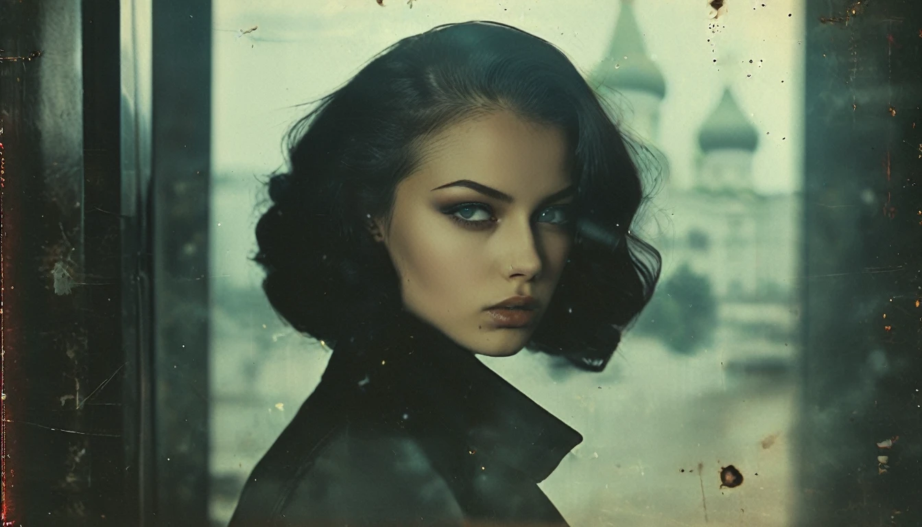 Russian young lady gangster, mastermind, brain