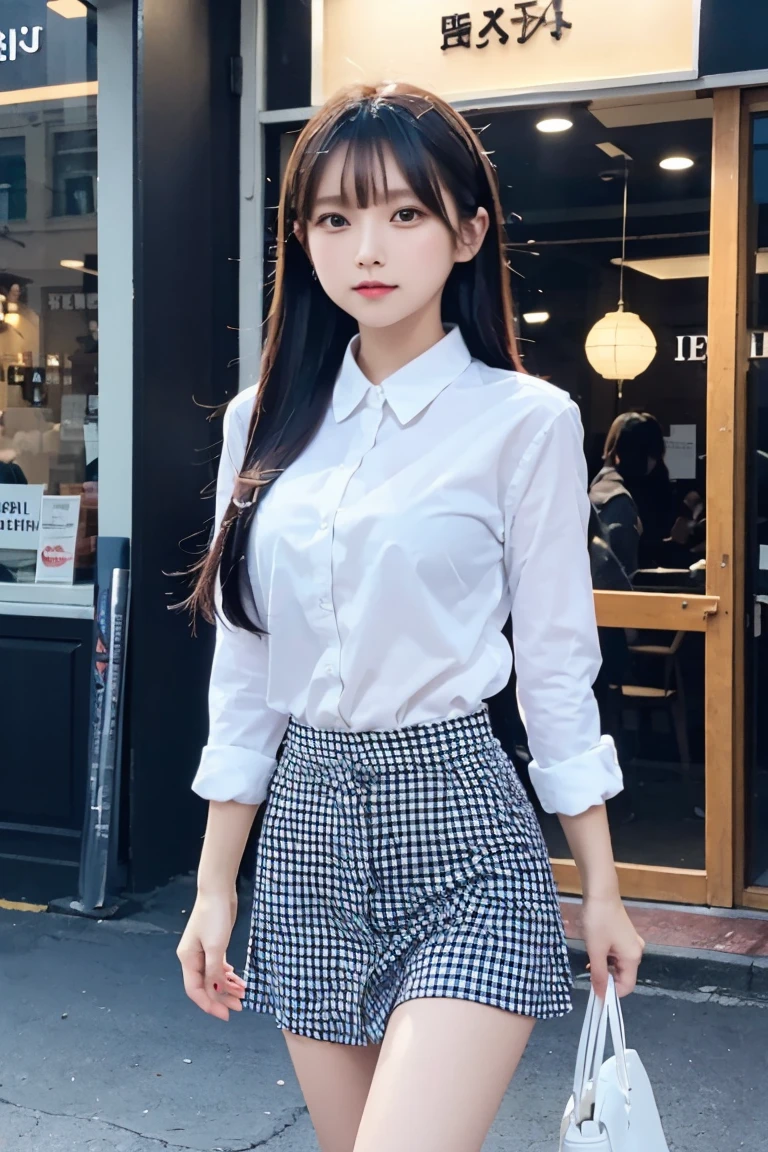 10th Generation Fair skin Beautiful slim legs