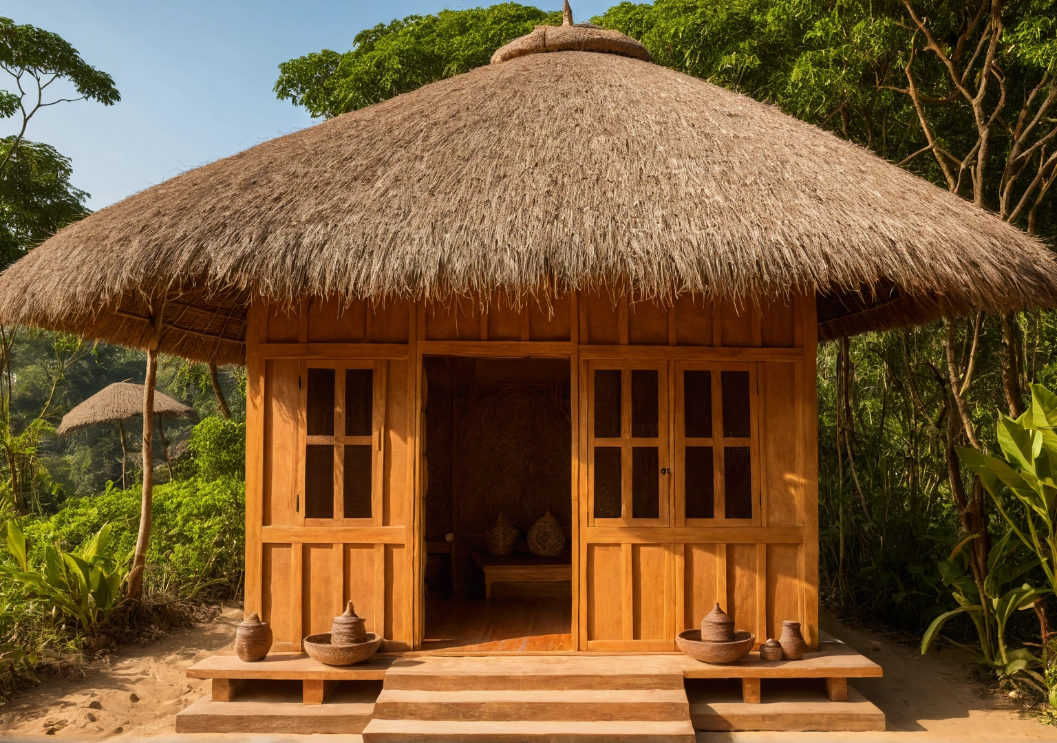 a namaste hut