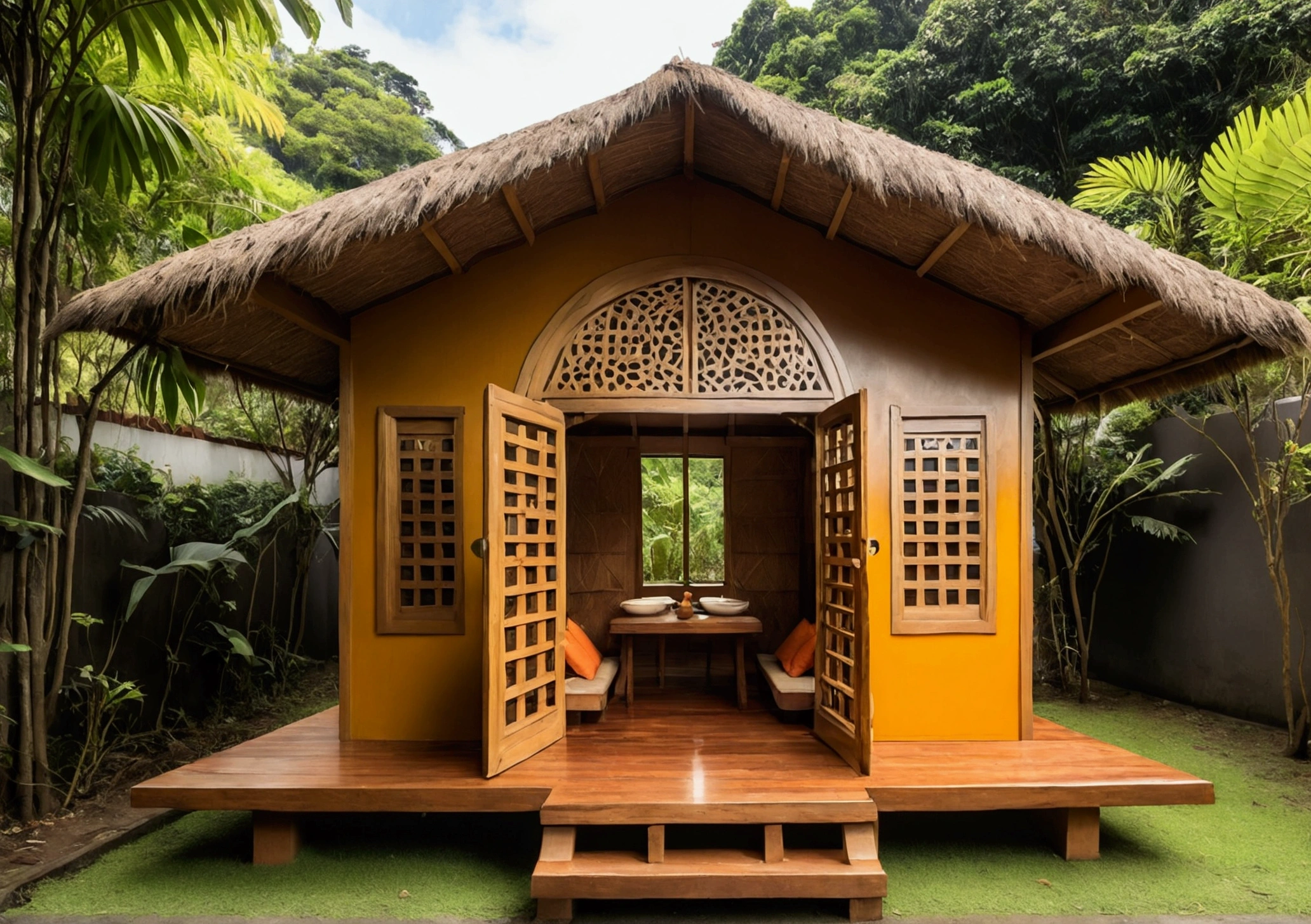 a namaste hut. Sao Paulo City