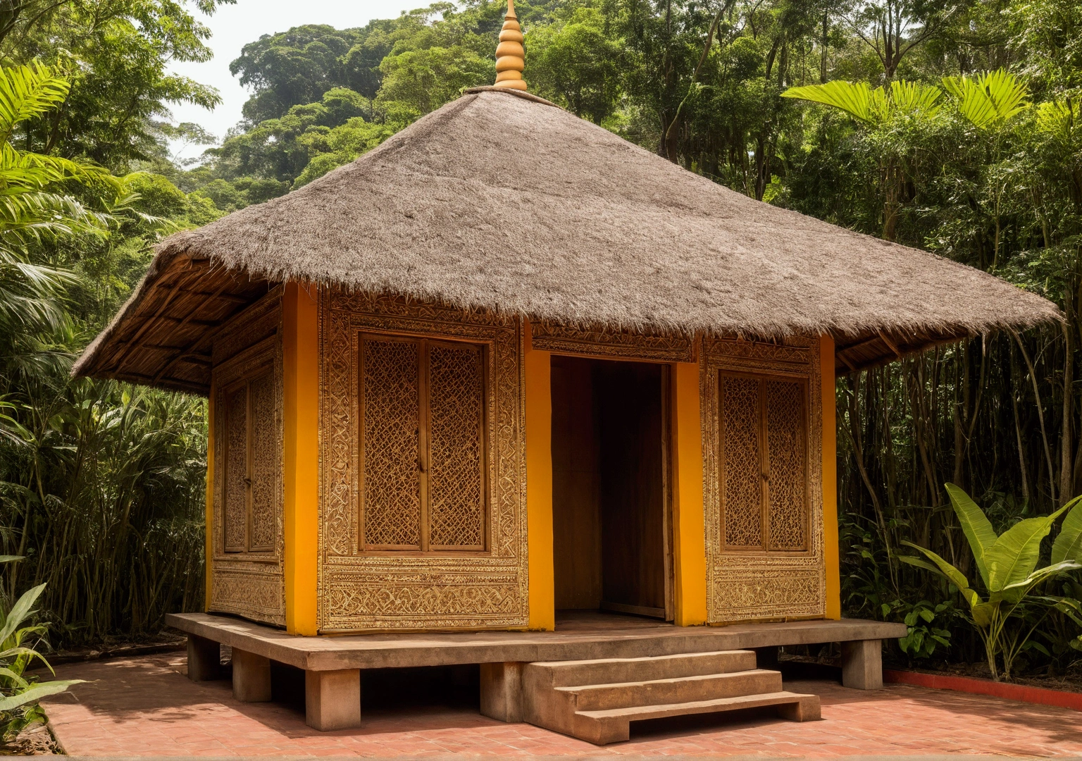 a namaste hut. Sao Paulo City