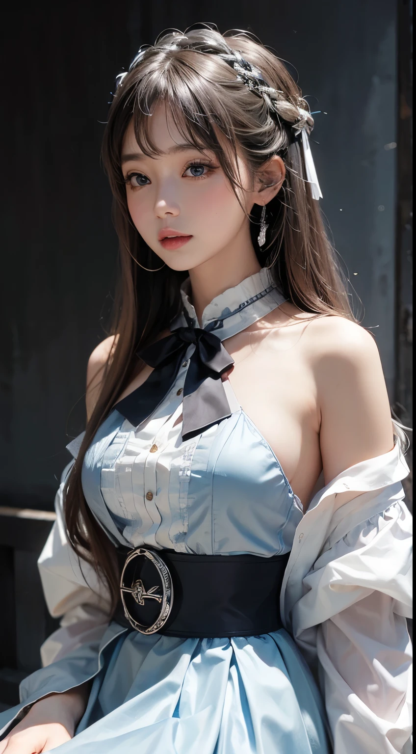 (masterpiece, best quality:1.2), 1girl, 独奏 Silver