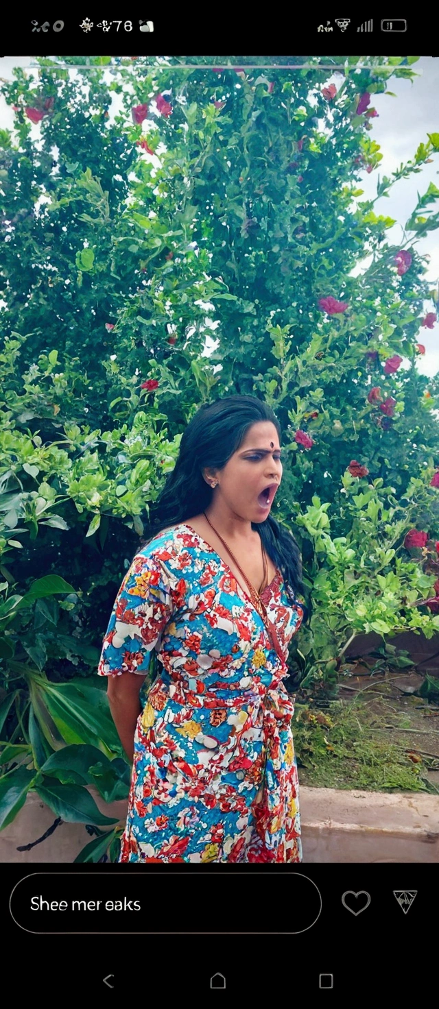 Please make an image where she leaks salaiva from her mouth