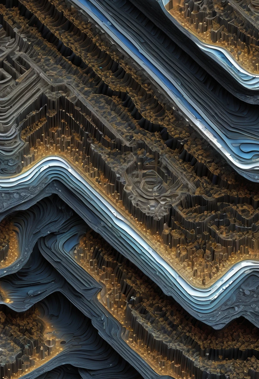 102×960÷π÷2, fractal design , deep wiew,photographic,ultra high resolution,hyperdetailed, masterpiece, 3d modelling.