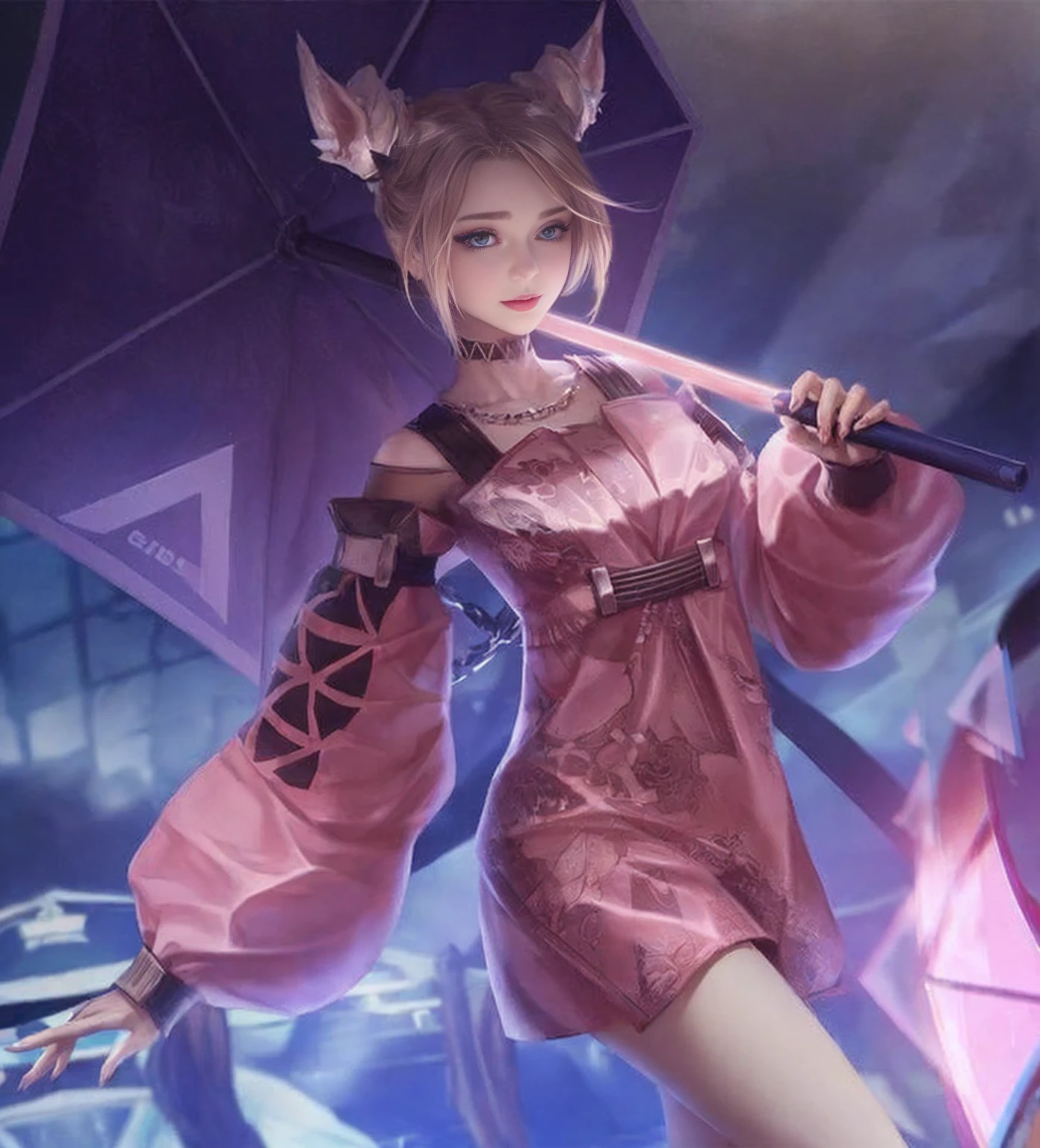 ((Beast quality, 8k, Masterpiece :1.3)), upper body, Sharp focus :1.2, Beautiful woman with perfect figure, Highly detailed facial and skin texture, Detailed eyes, Double evelids, Interior view, ferpect lighting