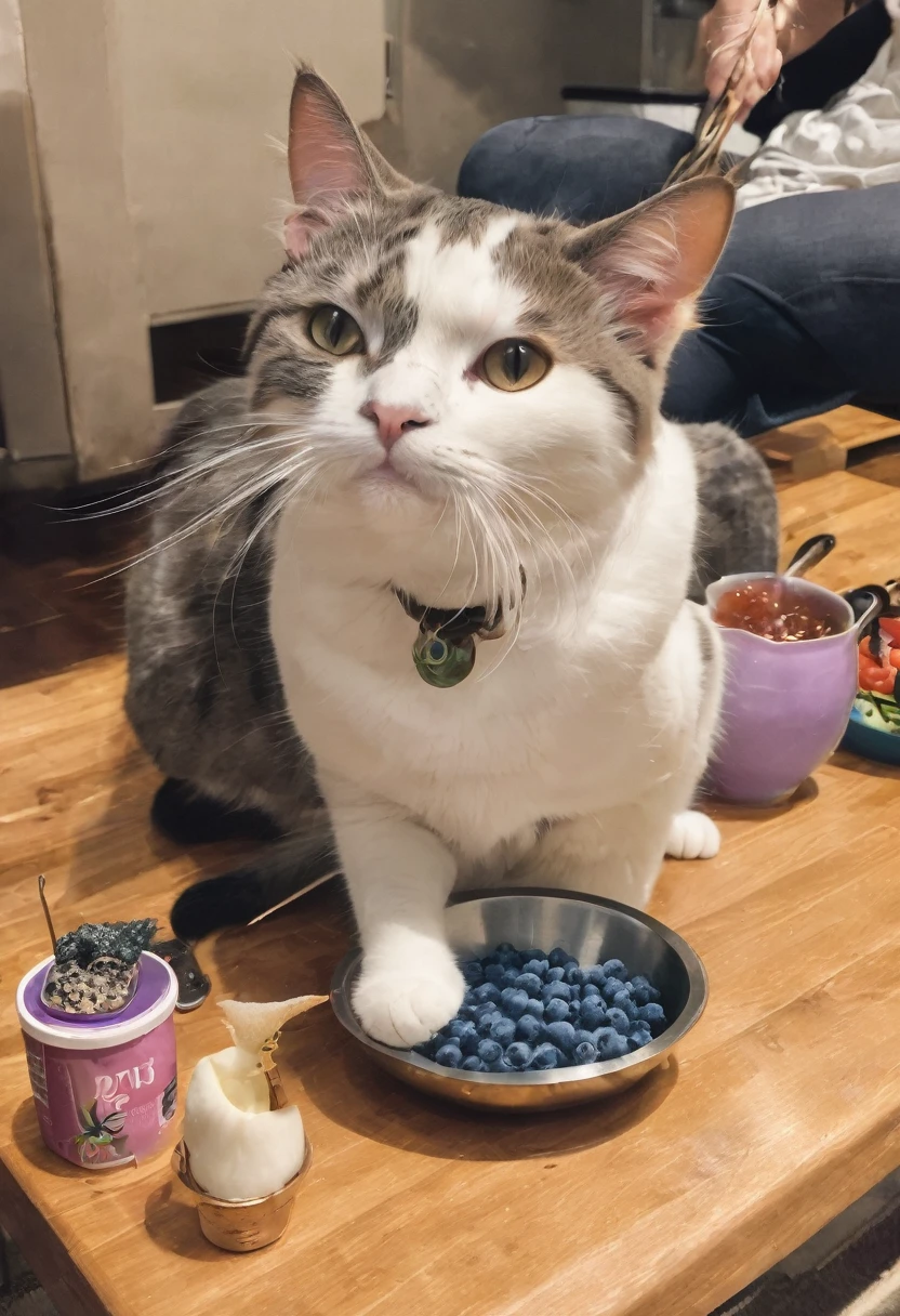 Cat in a poke