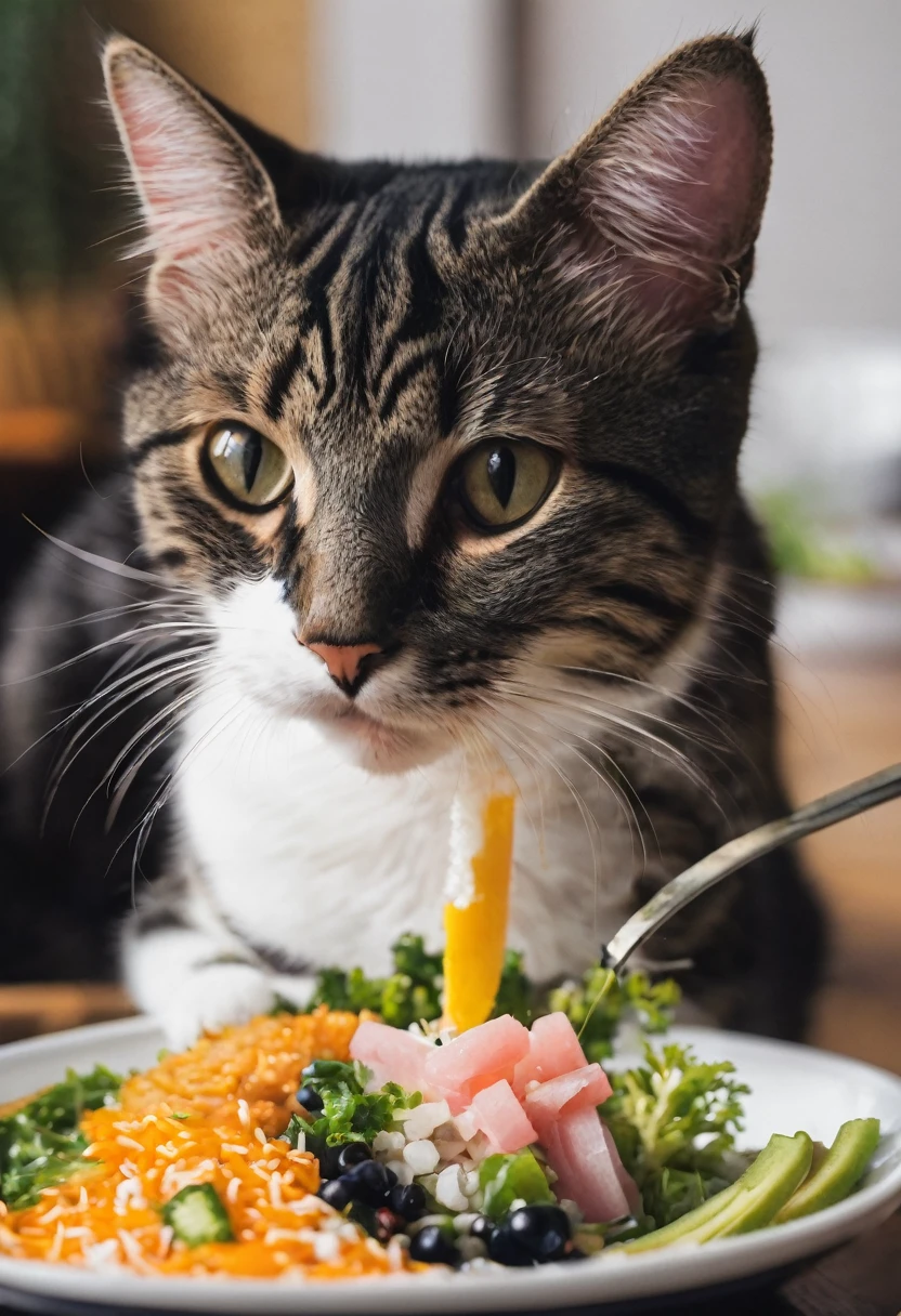 Cat in a poke