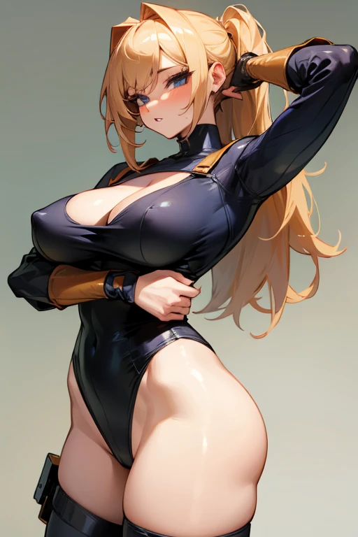 sexy girl posing big breasts little clothes