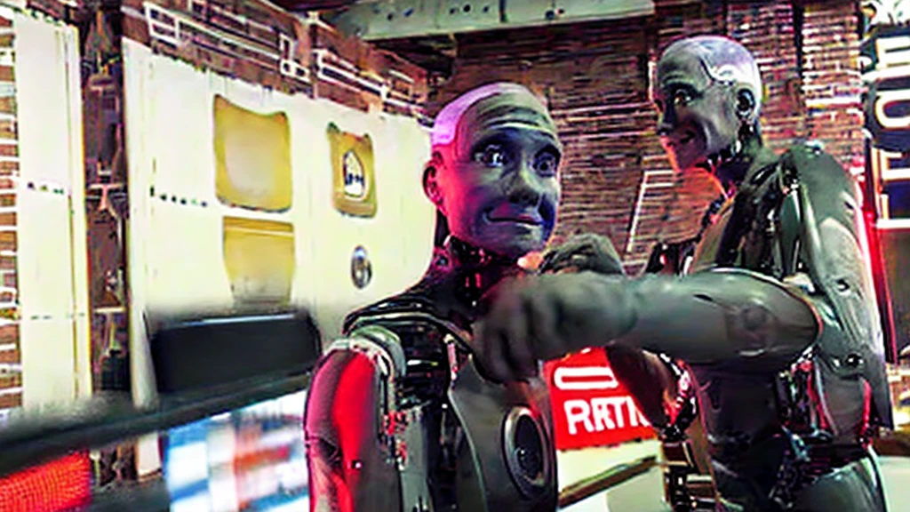 robot comedy show