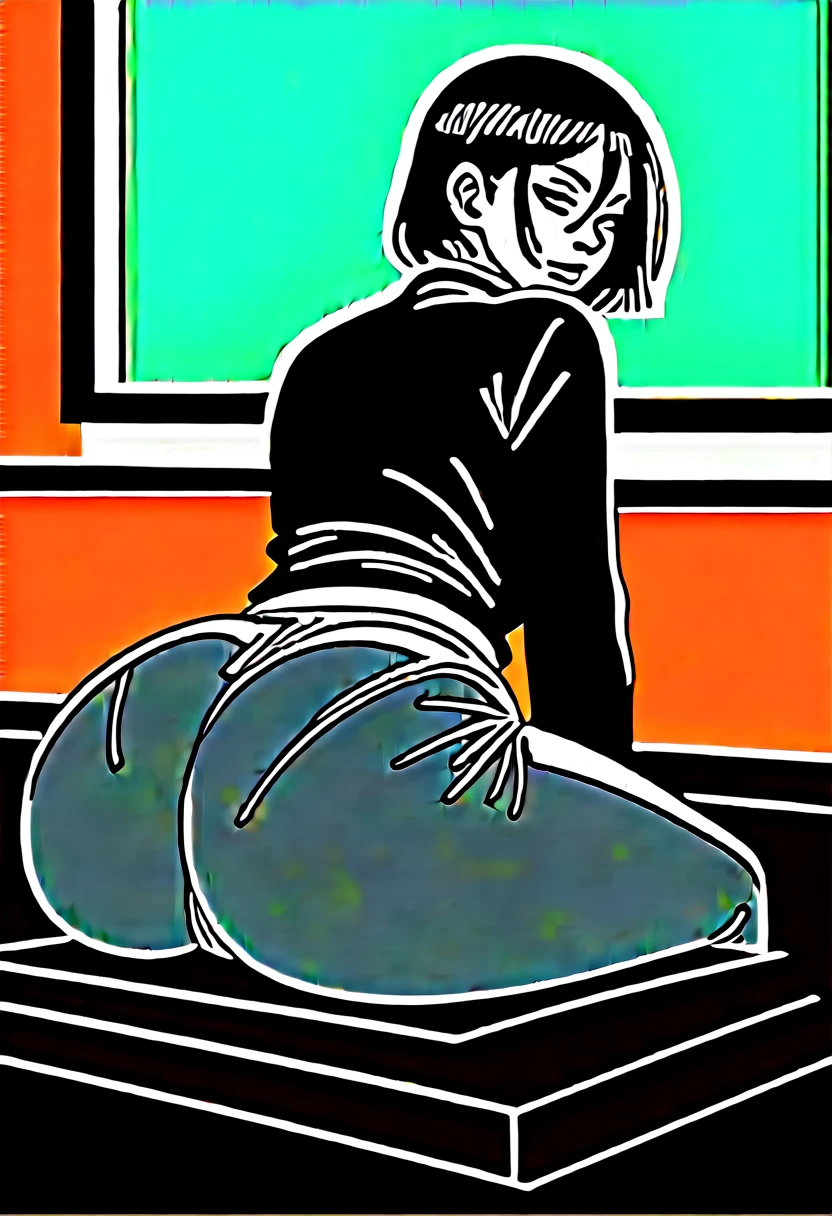 score_9, score_8_up, score_8, score_9, girls, mikasa ackerman and kugisaki nobara, kugisaki nobara kneeling licking mikasa ass, white leggings, black sport bra, sit on desk, grabbing ass, squeezing ass, from behind, huge ass, perfect rounded ass, looking at the viewer, indoor, taking picture to mirror, holding pone, soft body, smile, classroom, in classroom, teacher